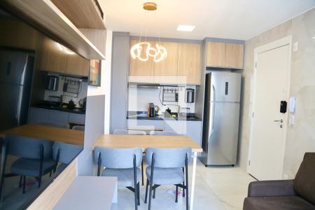 Sala de apartamento para alugar com 1 quarto, 30m² em Jardim das Acacias, São Paulo