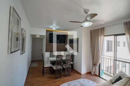 Sala de apartamento à venda com 2 quartos, 58m² em Vila Polopoli, São Paulo