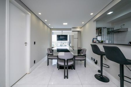 Sala de apartamento à venda com 1 quarto, 53m² em Vila Alexandria, São Paulo
