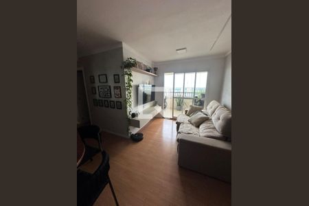 Sala de apartamento à venda com 3 quartos, 70m² em Fazenda Santa Cândida, Campinas
