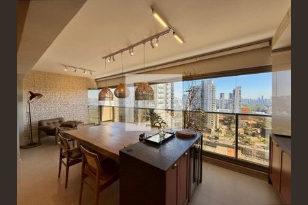 Varanda  de apartamento à venda com 3 quartos, 136m² em Campo Belo, São Paulo