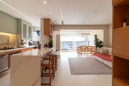Sala de apartamento à venda com 2 quartos, 80m² em Butantã, São Paulo