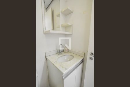 Lavabo de apartamento à venda com 3 quartos, 88m² em Vila Homero Thon, Santo André