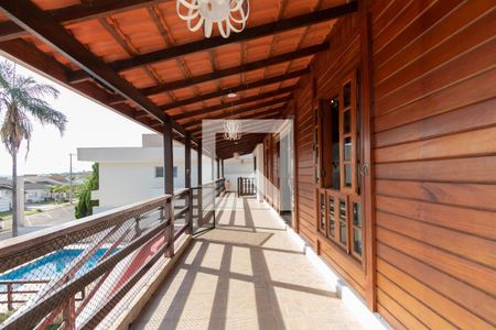 Varanda Sala de casa de condomínio para alugar com 4 quartos, 349m² em Jardim Ibiti do Paco, Sorocaba