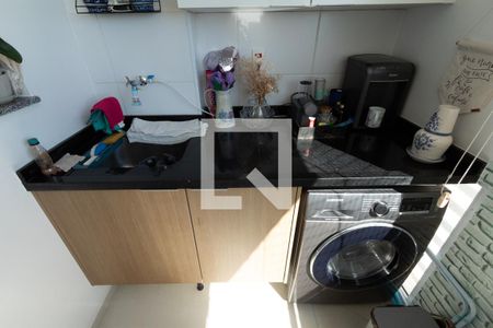 Varanda sala / Área de Serviço de apartamento para alugar com 2 quartos, 55m² em Vila Jardini, Sorocaba