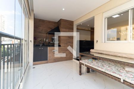 Varanda da Sala de apartamento à venda com 1 quarto, 68m² em Sacomã, São Paulo