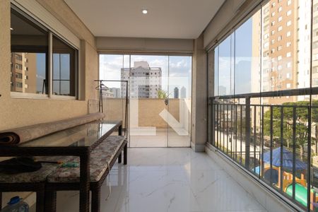 Varanda da Sala de apartamento à venda com 1 quarto, 68m² em Sacomã, São Paulo