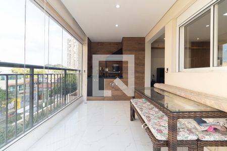 Varanda da Sala de apartamento à venda com 1 quarto, 68m² em Sacomã, São Paulo