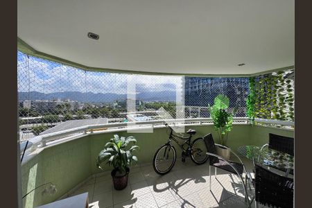Varanda de apartamento para alugar com 2 quartos, 87m² em Recreio dos Bandeirantes, Rio de Janeiro