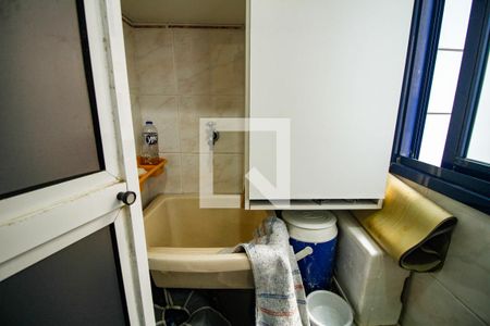 Área de Serviço de apartamento para alugar com 1 quarto, 65m² em Cidade Ocian, Praia Grande