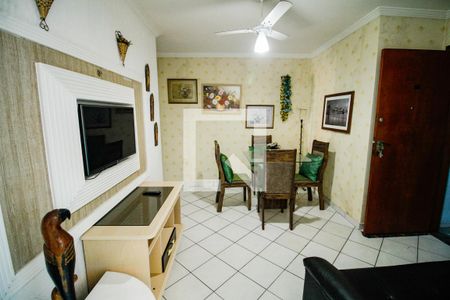 Sala de apartamento para alugar com 1 quarto, 65m² em Cidade Ocian, Praia Grande