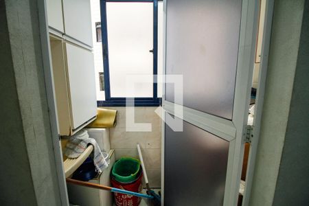 Área de Serviço de apartamento para alugar com 1 quarto, 65m² em Cidade Ocian, Praia Grande