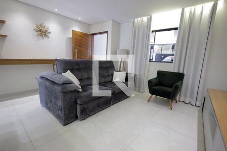 Sala de casa à venda com 3 quartos, 130m² em Parque Capuava, Santo André