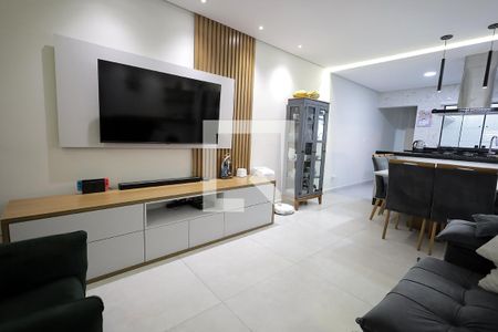 Sala de casa à venda com 3 quartos, 130m² em Parque Capuava, Santo André