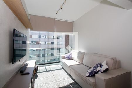 Sala de Estar e Jantar de apartamento para alugar com 1 quarto, 60m² em Paraíso, São Paulo