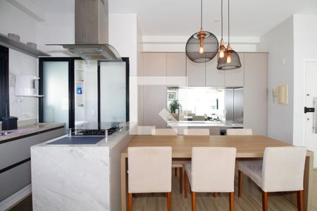 Sala de Estar e Jantar de apartamento para alugar com 1 quarto, 60m² em Paraíso, São Paulo