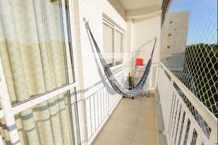 Varanda da Sala de apartamento para alugar com 3 quartos, 69m² em Vila São José, Taubaté