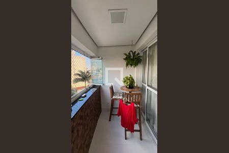 Sala - Sala de Jantar Varanda de apartamento à venda com 3 quartos, 105m² em Jardim Bela Vista, Santo André
