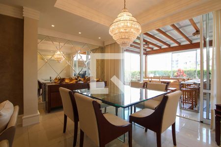 Sala de Jantar de apartamento para alugar com 4 quartos, 216m² em Morumbi, São Paulo