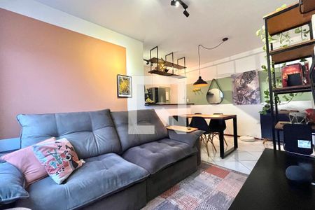 Sala de apartamento para alugar com 1 quarto, 42m² em Mirandópolis, São Paulo