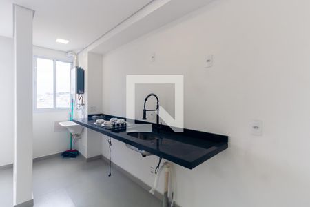 Cozinha de apartamento para alugar com 2 quartos, 40m² em Vila Ema, São Paulo