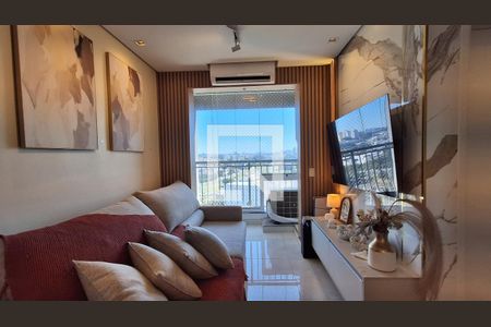 Sala de apartamento à venda com 2 quartos, 51m² em Rudge Ramos, São Bernardo do Campo