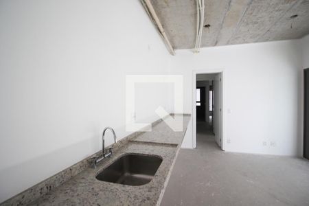 Cozinha de apartamento à venda com 2 quartos, 68m² em Indianópolis, São Paulo