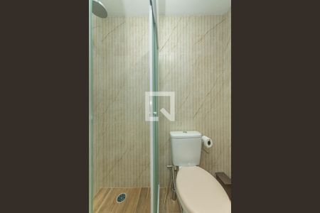 Banheiro de apartamento para alugar com 2 quartos, 42m² em Parque Maria Helena, São Paulo