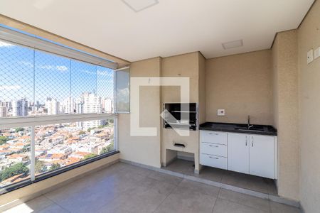 Varanda Gourmet de apartamento à venda com 3 quartos, 114m² em Santa Teresinha, São Paulo