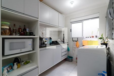 Sala/Cozinha e Área de Serviço de apartamento à venda com 1 quarto, 29m² em Vila Santana, São Paulo