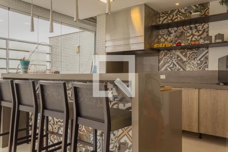 Varanda gourmet de apartamento para alugar com 4 quartos, 580m² em Vila Alvaro Marques, São Bernardo do Campo