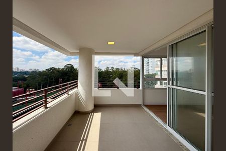 Varanda  de apartamento para alugar com 3 quartos, 74m² em Santo Amaro, São Paulo