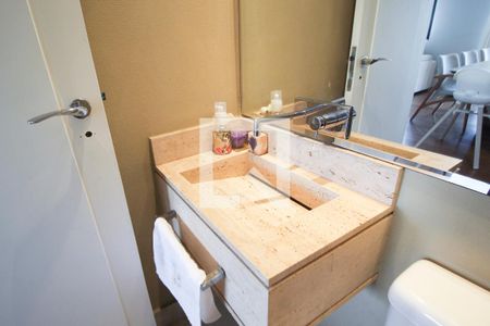 Lavabo de apartamento à venda com 3 quartos, 117m² em Moema, São Paulo