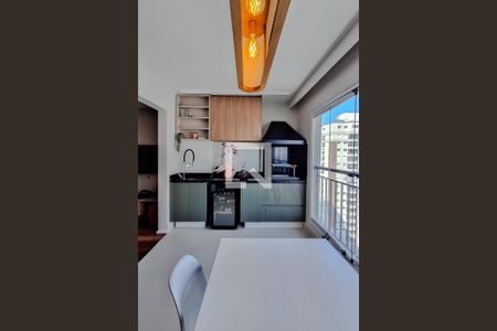 Varanda da Sala de apartamento à venda com 2 quartos, 69m² em Vila Dom Pedro I, São Paulo