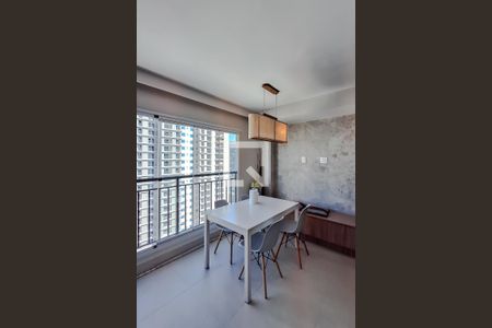 Varanda da Sala de apartamento à venda com 2 quartos, 69m² em Vila Dom Pedro I, São Paulo