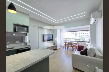 Cozinha de apartamento para alugar com 1 quarto, 41m² em Planalto Paulista, São Paulo