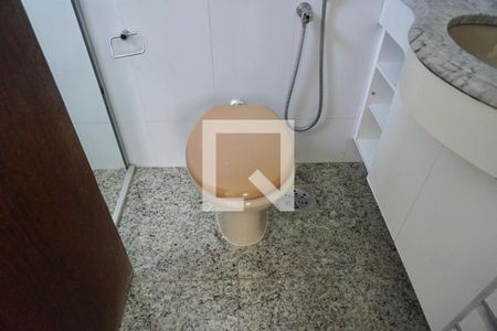 Banheiro da Suíte de apartamento para alugar com 3 quartos, 120m² em Silveira, Belo Horizonte