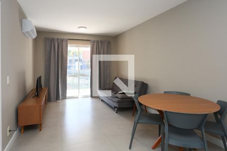 sala  de apartamento para alugar com 1 quarto, 59m² em Jardim Leonor, São Paulo
