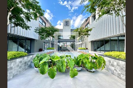Apartamento para alugar com 40m², 1 quarto e 1 vagaFachada