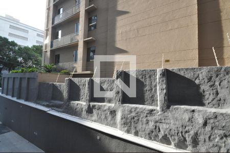 Vista da Sacada da Sala de apartamento à venda com 1 quarto, 28m² em Vila Gustavo, São Paulo