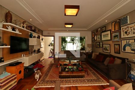 Sala de casa à venda com 3 quartos, 175m² em Vila Scarpelli, Santo André