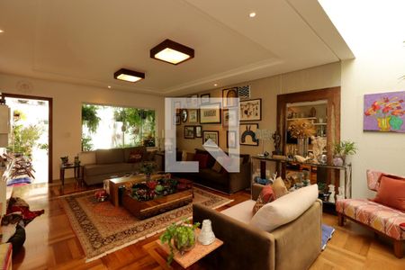 Sala de casa à venda com 3 quartos, 175m² em Vila Scarpelli, Santo André