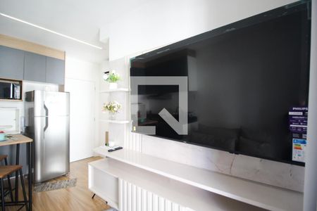 Sala de apartamento para alugar com 1 quarto, 30m² em Indianópolis, São Paulo