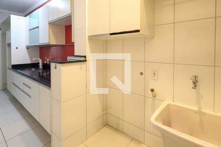 Cozinha e Área de Serviço de apartamento para alugar com 2 quartos, 55m² em Jardim Moacyr Arruda, Indaiatuba