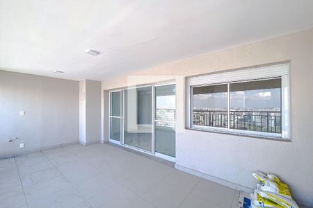 Varanda da Sala de apartamento para alugar com 3 quartos, 113m² em Brás, São Paulo