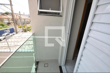 Sacada da Suíte 1 de casa à venda com 3 quartos, 120m² em Vila Mazzei, São Paulo