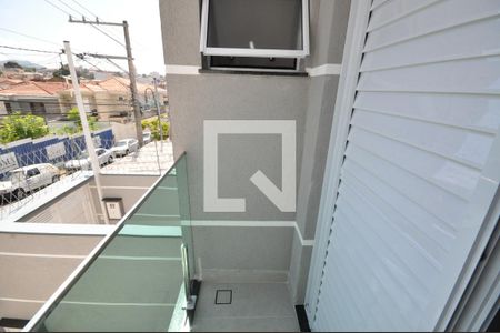 Sacada da Suíte 1 de casa à venda com 3 quartos, 120m² em Vila Mazzei, São Paulo