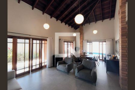 Sala de casa de condomínio à venda com 4 quartos, 510m² em Loteamento Portal do Paraiso, Jundiaí