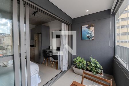 Sacada de kitnet/studio à venda com 1 quarto, 24m² em Cerqueira César, São Paulo