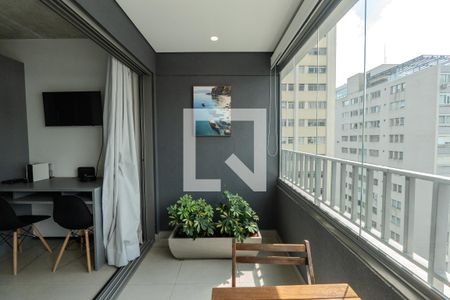 Sacada de kitnet/studio à venda com 1 quarto, 24m² em Cerqueira César, São Paulo